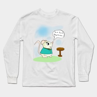 Papa Mouse (Green) Long Sleeve T-Shirt